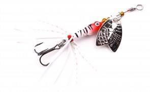 SPRO Larva Mayflay Micro Spinner 5cm Redhead